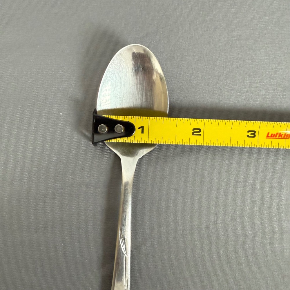 Vintage Silco Wheat Pattern Stainless USA Tea Spoon Utensil Tableware - Picture 5 of 5